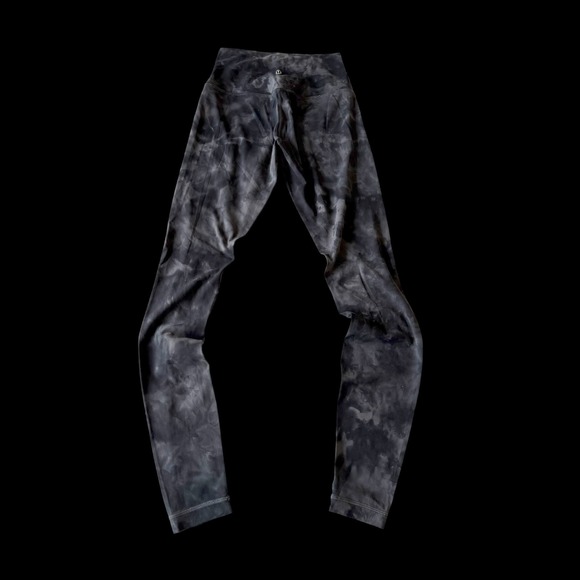 Lululemon Pants - Lululemon Align High-Rise Pant 28 Diamond Dye Graphite Grey Bronze Green Size 4